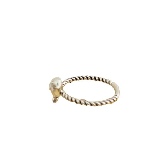 Gucci Bird Silver Twist Ring - Picture 4 of 4
